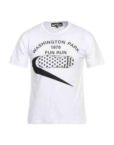 Nike Man T-shirt White Size M Cotton
