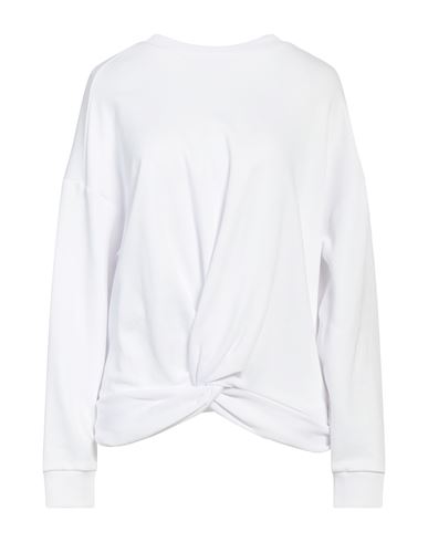 Shop 7 For All Mankind Woman Sweatshirt White Size S Cotton