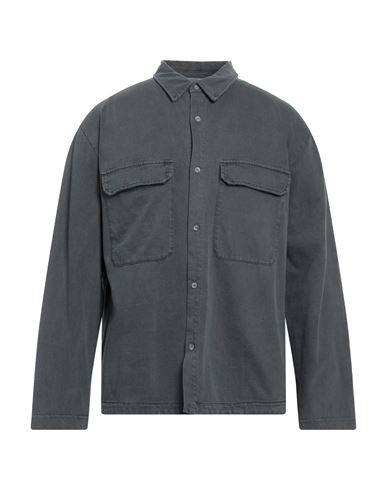 Crossley Man Shirt Grey Size Xl Cotton, Elastane, Polyamide