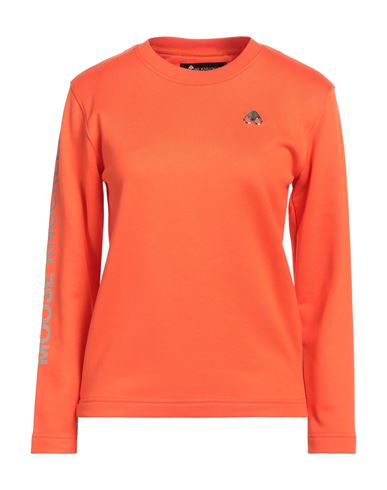 Moose Knuckles Woman Sweatshirt Orange Size M Cotton