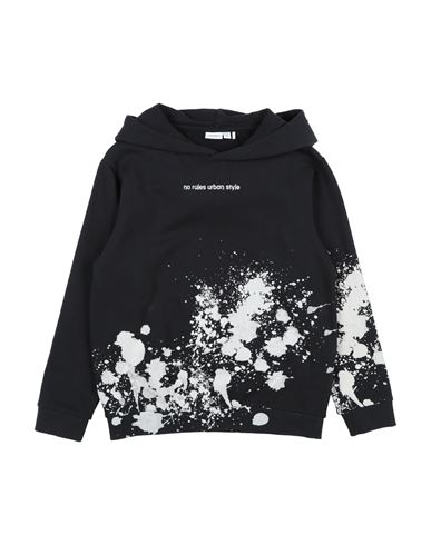 Name It® Babies' Name It Toddler Boy Sweatshirt Black Size 7 Organic Cotton