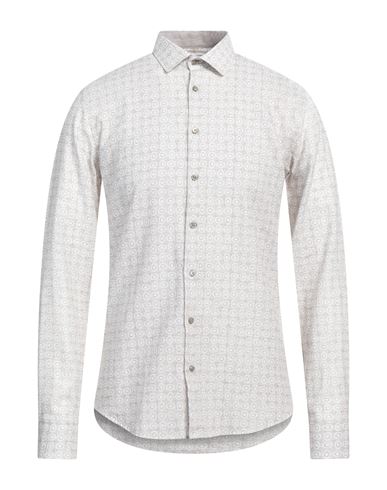 Q1 Man Shirt Grey Size Xxl Linen