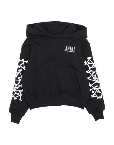 Shop Amiri Toddler Girl Sweatshirt Black Size 6 Cotton