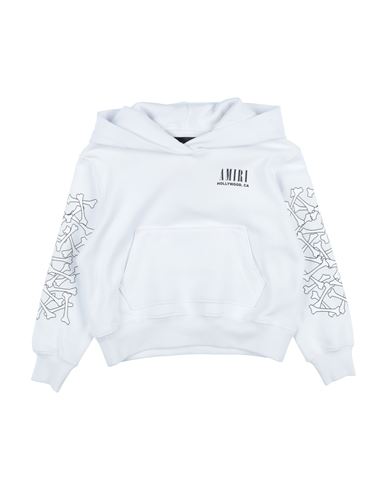 Shop Amiri Toddler Girl Sweatshirt White Size 6 Cotton
