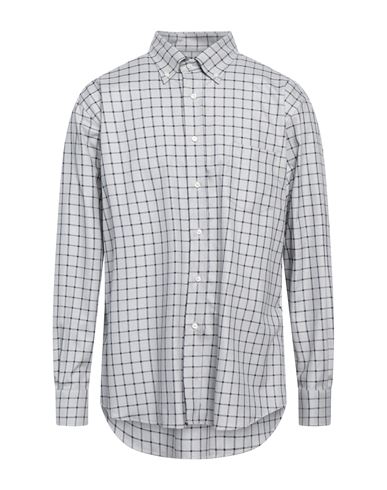 Mirto Man Shirt Grey Size 6 Cotton