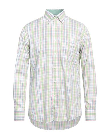 Mirto Man Shirt Light Green Size 3 Cotton