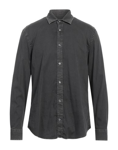 Jeanshemd Herren Schwarz S Herren