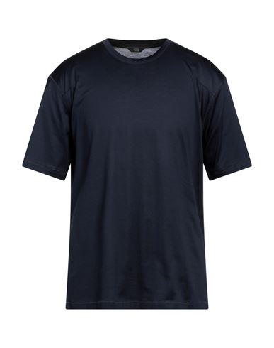 Hōsio Man T-shirt Midnight Blue Size Xxl Cotton