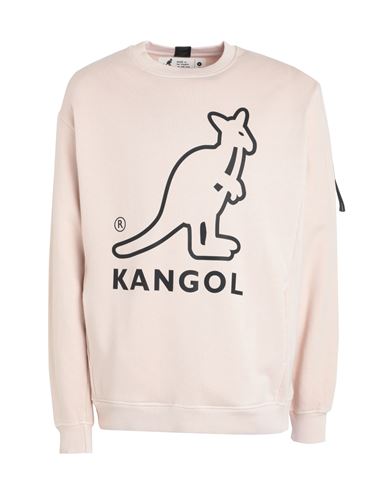 Kangol Man Sweatshirt Blush Size Xl Cotton In Pink