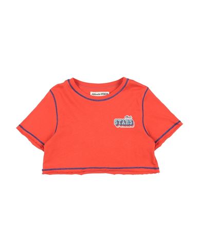 ATLANTIC STARS ATLANTIC STARS TODDLER GIRL T-SHIRT ORANGE SIZE 6 COTTON 