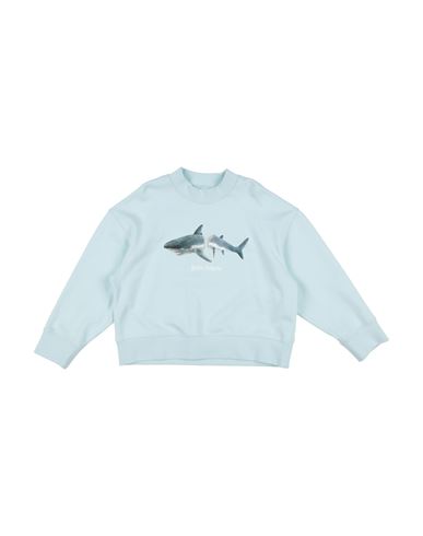 Palm Angels Babies'  Toddler Boy Sweatshirt Sky Blue Size 6 Cotton, Elastane