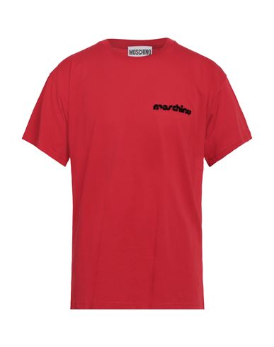 Moschino Man T-shirt Red Size M Cotton