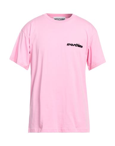 Moschino Man T-shirt Pink Size M Cotton