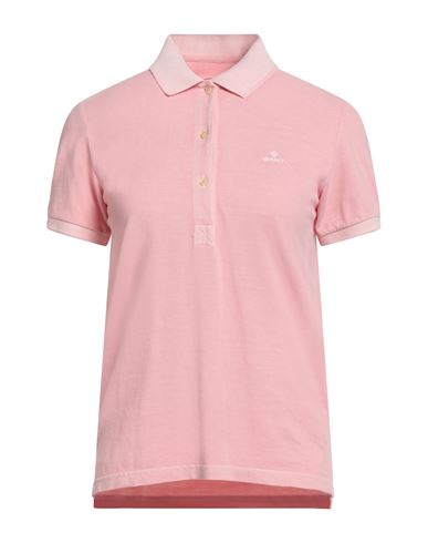Gant Woman Polo Shirt Light Pink Size Xs Cotton