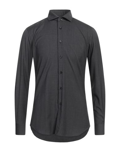 Xacus Man Shirt Steel Grey Size 17 Cotton