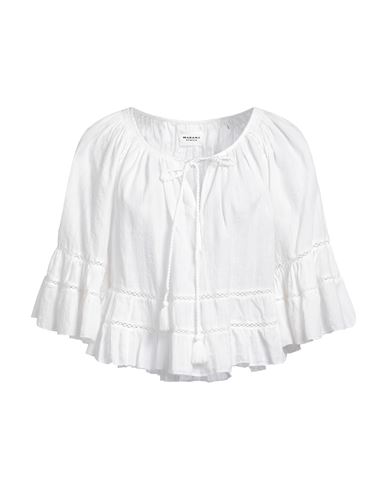 Marant Etoile Marant Étoile Woman Shirt White Size 8 Cotton, Linen, Viscose