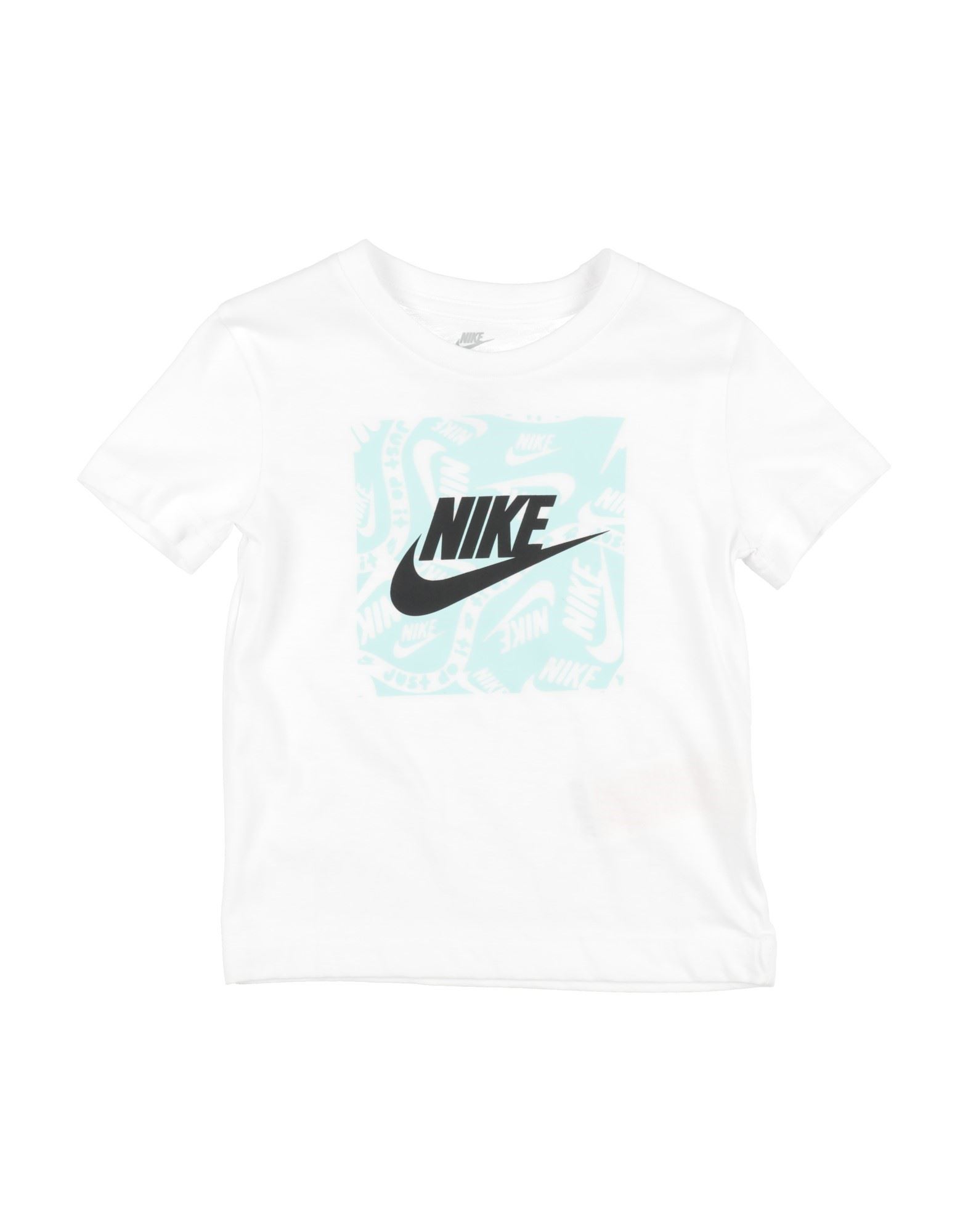 ԥ볫NIKE ܡ 3-8  T  ۥ磻 7 åȥ 60% / ݥꥨƥ 40% BRANDMARK SQUARE BASIC SS TEE