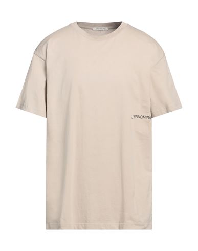 Hinnominate Man T-shirt Beige Size Xxl Cotton