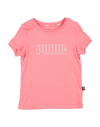Puma Toddler Girl T-shirt Pink Size 7 Cotton, Elastane In Pink