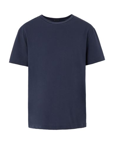 8 By Yoox Man T-shirt Midnight Blue Size Xxl Organic Cotton