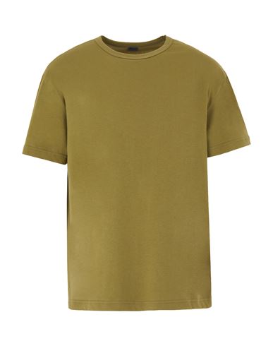 8 By Yoox Man T-shirt Military Green Size Xxl Organic Cotton