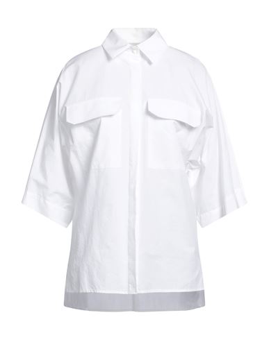Antonelli Woman Shirt White Size 12 Cotton