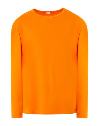 8 By Yoox Man T-shirt Orange Size Xxl Organic Cotton