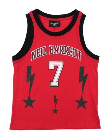Neil Barrett Toddler Boy T-shirt Red Size 6 Cotton In Red