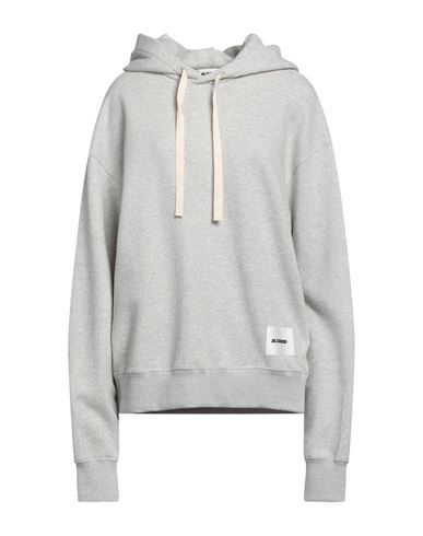 Jil Sander Woman Sweatshirt Grey Size M Cotton