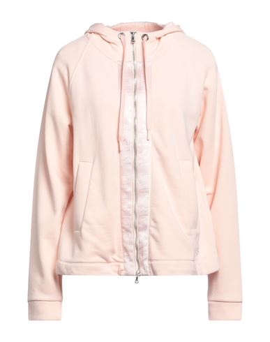 Emporio Armani Woman Sweatshirt Light Pink Size 10 Cotton, Polyester
