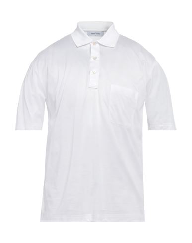 Gran Sasso Man Polo Shirt White Size 38 Cotton