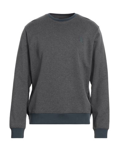 Barba Napoli Man Sweatshirt Grey Size 44 Cotton, Polyester