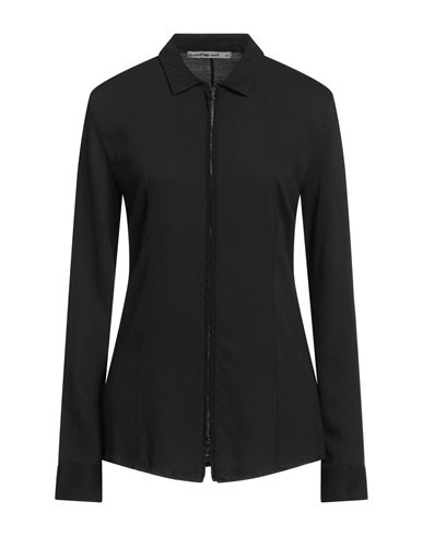 Transit Woman Shirt Black Size 2 Viscose, Wool, Elastane In Black