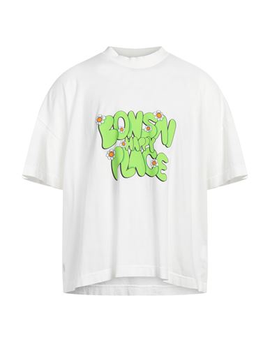 Shop Bonsai Man T-shirt White Size Xl Cotton