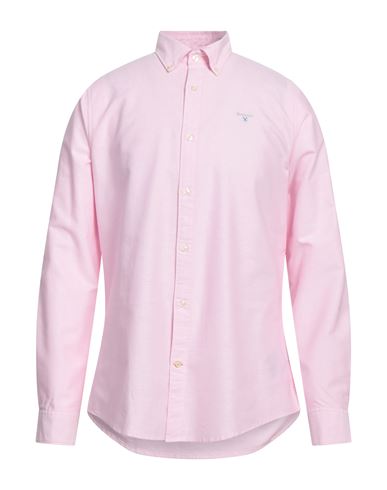 Barbour Man Shirt Pink Size S Cotton