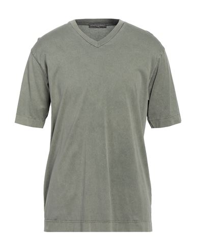 Daniele Fiesoli Man T-shirt Sage Green Size L Cotton