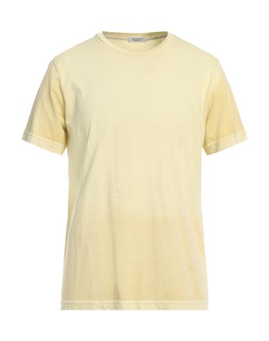 Crossley Man T-shirt Light Yellow Size Xl Cotton