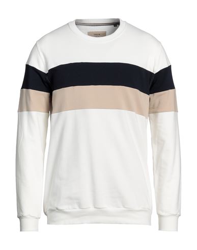 Shop Calida Man Sweatshirt White Size Xl Cotton, Elastane