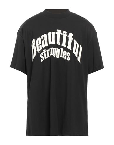 Shop Beautiful Struggles Man T-shirt Black Size Xl Cotton