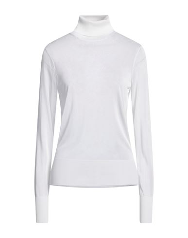 Sapio Woman T-shirt White Size 6 Viscose, Polyamide, Polyurethane