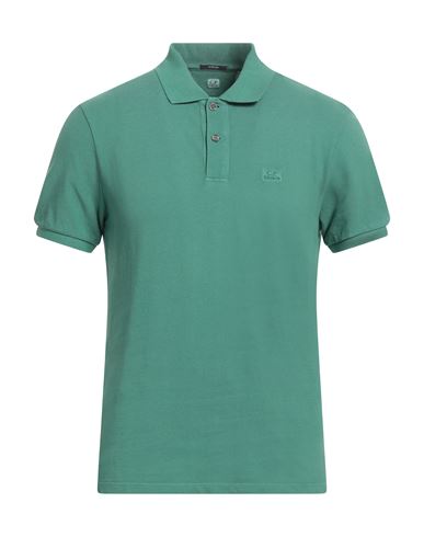 C.p. Company C. P. Company Man Polo Shirt Green Size Xxl Cotton