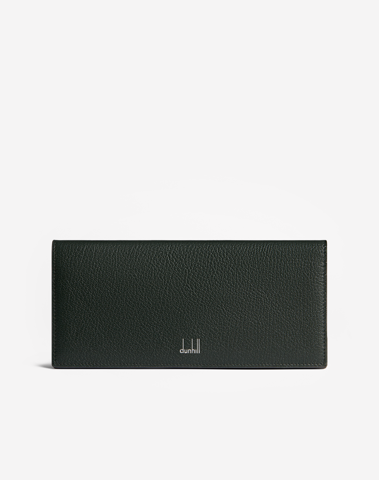 Dunhill Duke Fine Leather 10cc Coat Wallet In Green