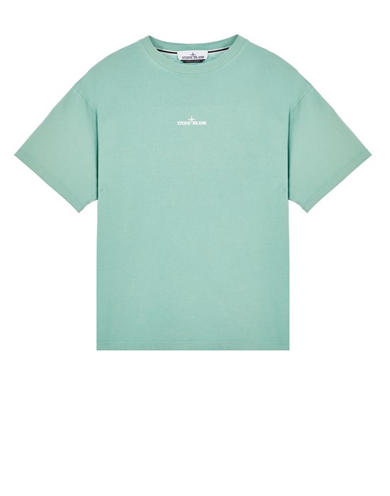 Stone Island Short Sleeve T-shirt Green Cotton