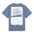 2 of 4 - Short sleeve t-shirt Man 2RC89 'SCRATCHED PAINT ONE' PRINT Back STONE ISLAND