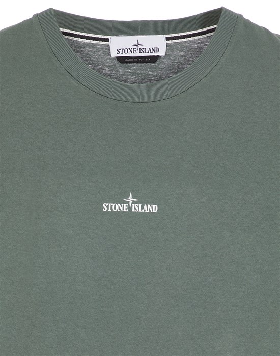 2RC89'SCRATCHED PAINT ONE' PRINT T シャツ Stone Island メンズ ...