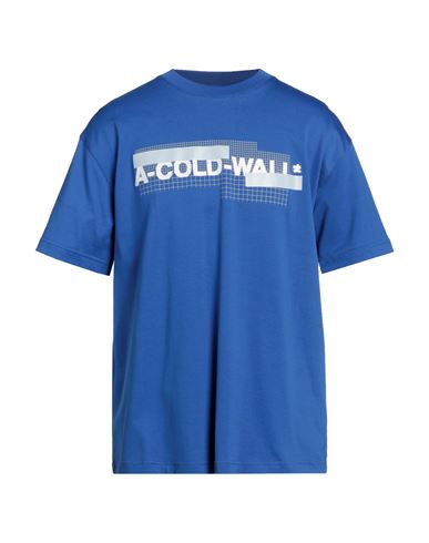 A-cold-wall* Man T-shirt Blue Size L Cotton