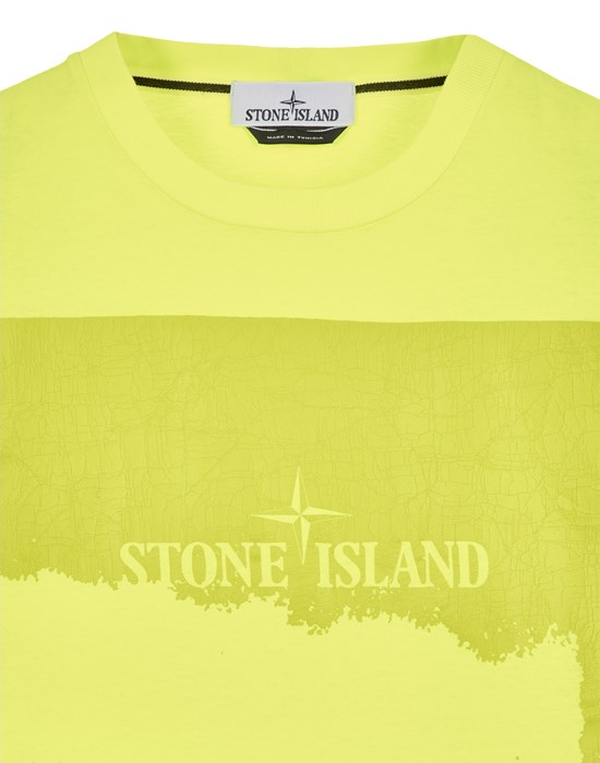 stone island t shirt yellow