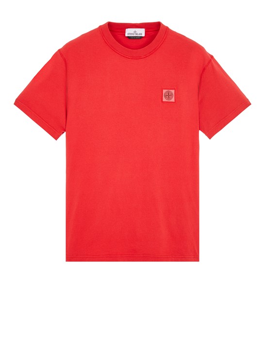 Stone Island Short Sleeve T-shirt Red Cotton