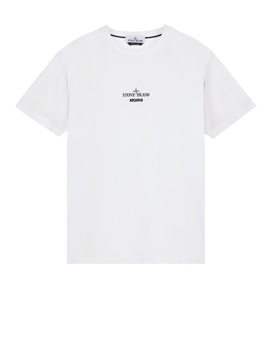 Stone Island Short Sleeve T-shirt White Cotton