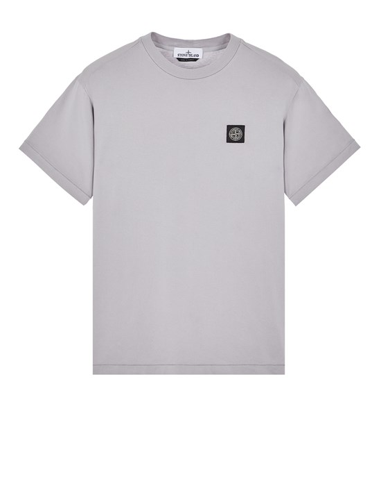 Stone Island Short Sleeve T-shirt Grey Cotton